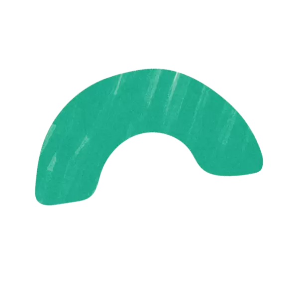 Variety Squiggle Shape - green arch